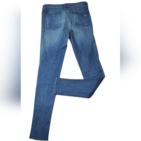 Rag & Bone Denim & Lambs Leather Jeans - Picture 2 of 6
